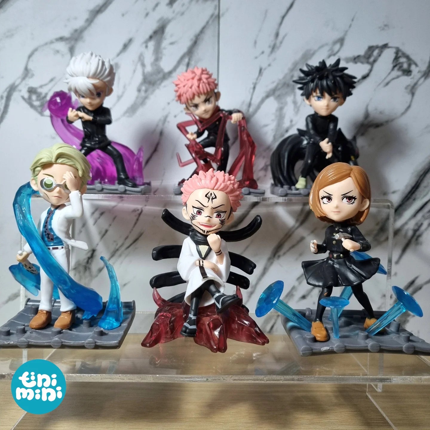 Jujutsu Kaisen Battle Stance Mini Figures Set