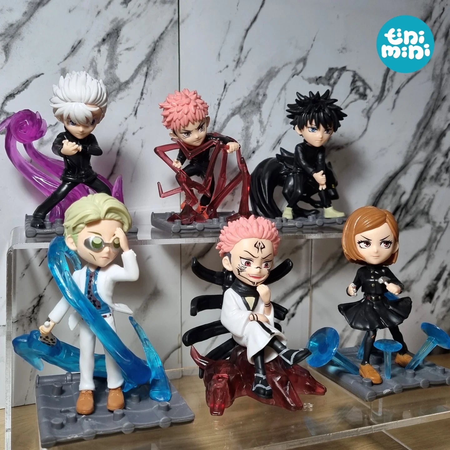 Jujutsu Kaisen Battle Stance Mini Figures Set