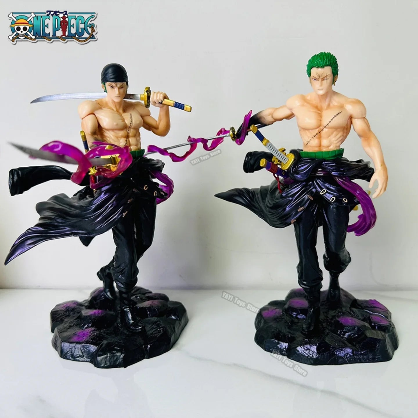 One Piece Roronoa Zoro Haki Sword Figure