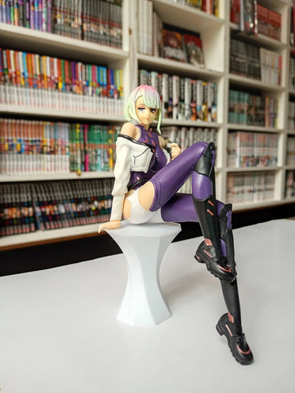 Cyberpunk: Edgerunners Lucy Sitting Pose Figure