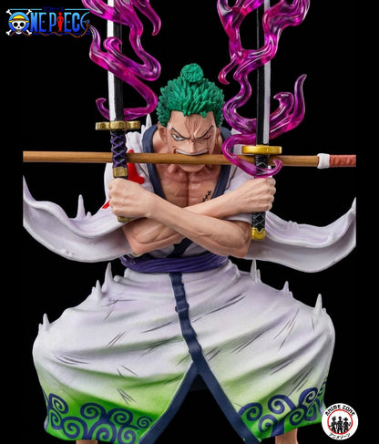 One Piece Roronoa Zoro Purgatory Oni Giri Scythe Figure
