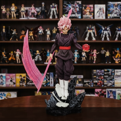Dragon Ball Super Goku Black Super Saiyan Rosé Scythe Figure