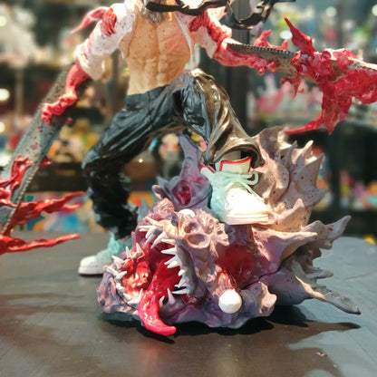 Chainsaw Man Denji Bloody Devil Battle Figure