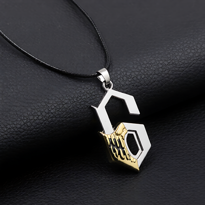 Bleach Grimmjow Jaegerjaquez Espada No. 6 Necklace