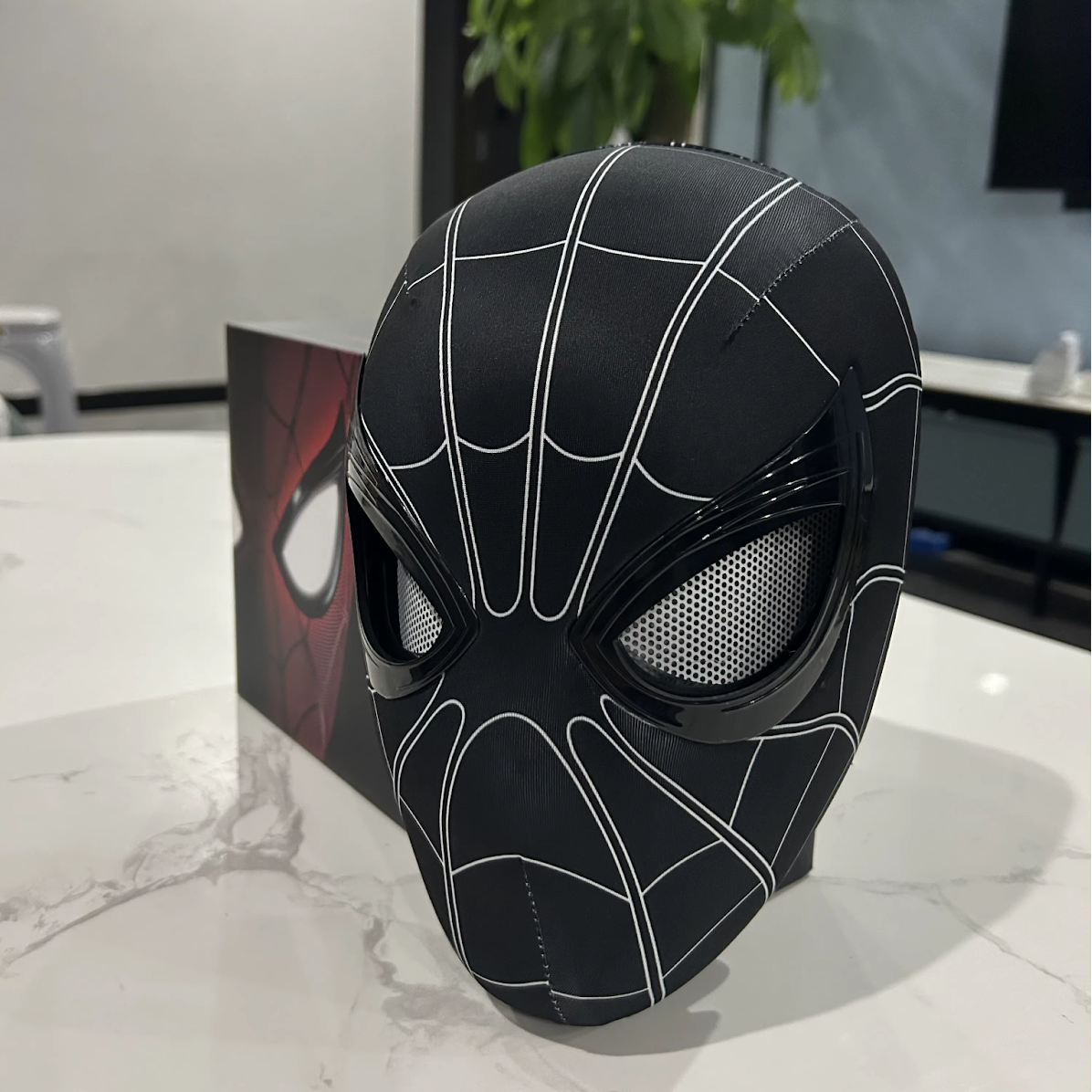 Marvel Spider-Man Cosplay Mask (Black)