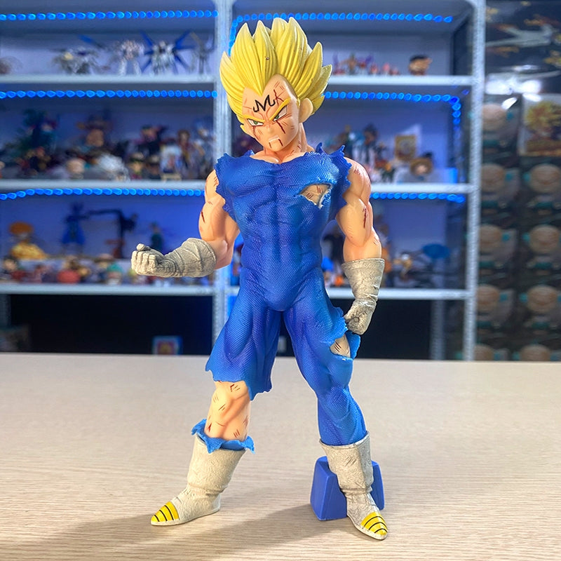 Dragon Ball Z Majin Vegeta Battle Damaged Figure