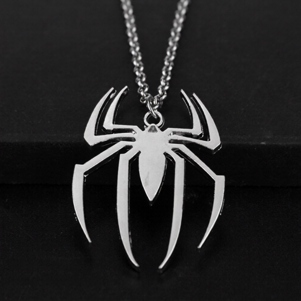 Spider-Man Web-Slinger Logo Necklace